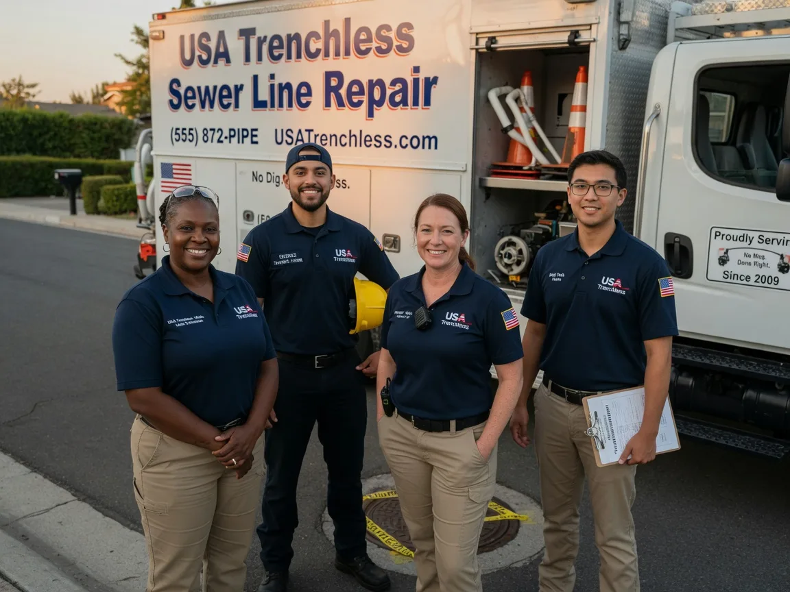 Sewer Line Repair company in Keyes, OK